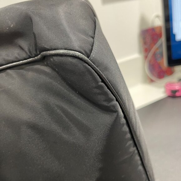 Prada Tessuto Nylon Saffiano Tote/Crossbody Black (JB1266) - Picture 6 of 10